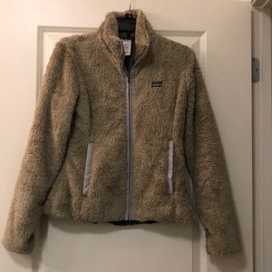 Patagonia Los Gatos front zip in khaki